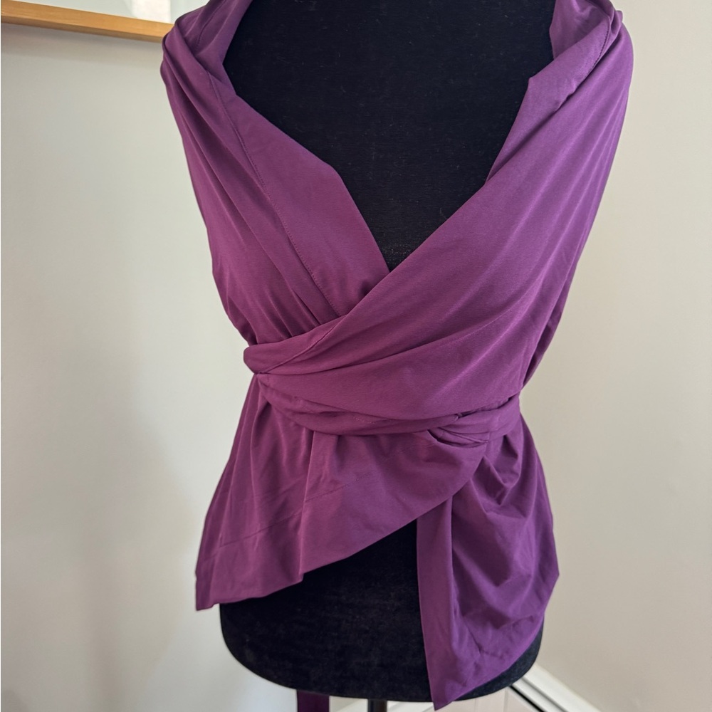 ERES NWT DESIGNER. Swimsuit Wrap, Skirt, Sarong, Cover up, Fluid Drape, Lux Bran - Picture 5 of 8